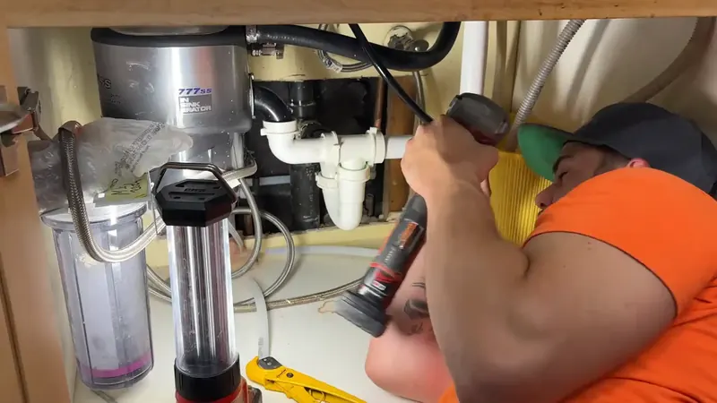 PEX manifold and branch lines installed during a whole-house repipe in a Commerce City CO home